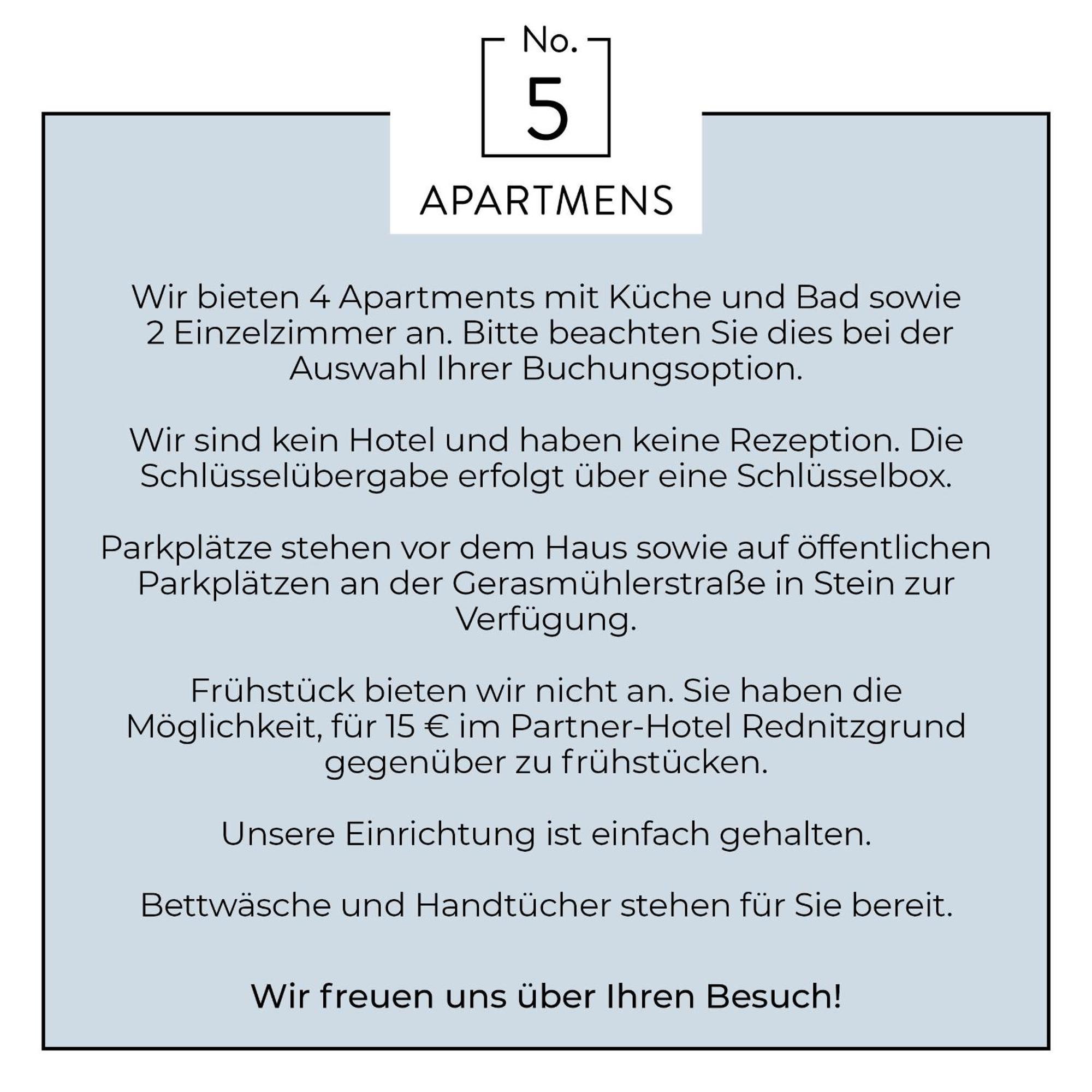 No.5 - Apartmenthaus In Stein Eksteriør billede
